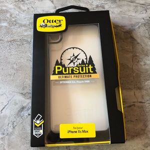 iPhone XS Max otterbox pursuit case clear case